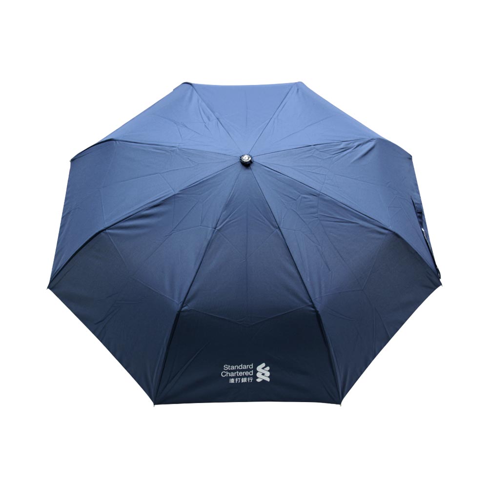 Standard Chartered Foldable Umbrella: Premium Financial Branding Asset